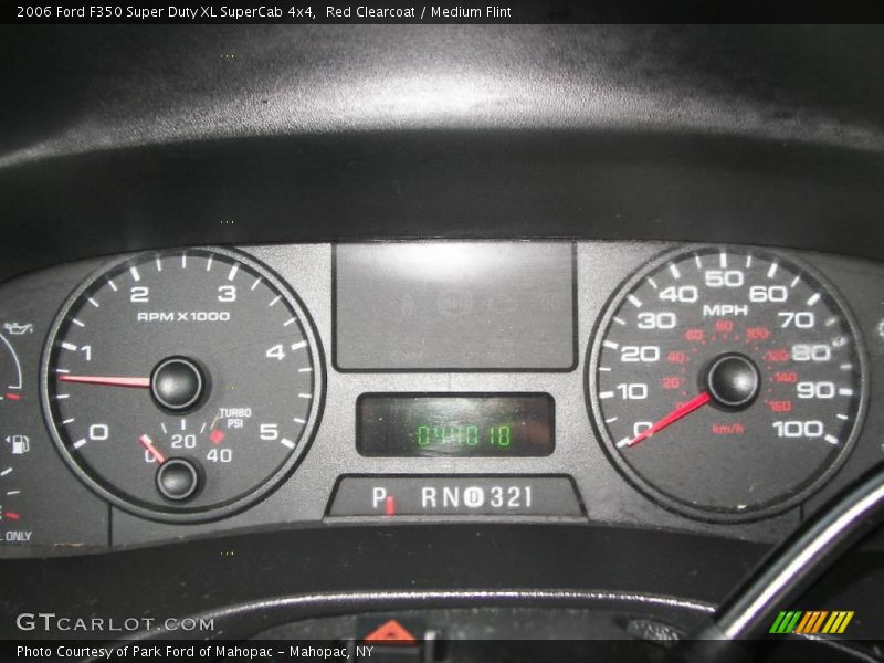 Red Clearcoat / Medium Flint 2006 Ford F350 Super Duty XL SuperCab 4x4
