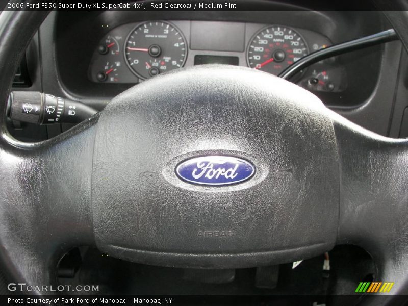 Red Clearcoat / Medium Flint 2006 Ford F350 Super Duty XL SuperCab 4x4