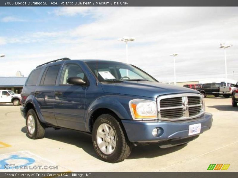 Atlantic Blue Pearl / Medium Slate Gray 2005 Dodge Durango SLT 4x4