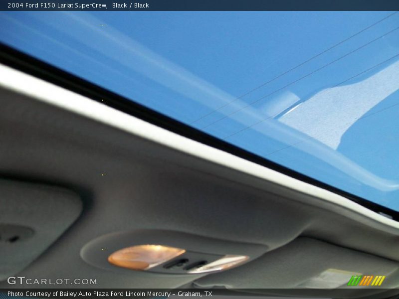Black / Black 2004 Ford F150 Lariat SuperCrew