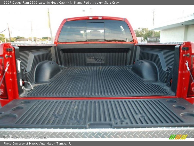 Flame Red / Medium Slate Gray 2007 Dodge Ram 2500 Laramie Mega Cab 4x4