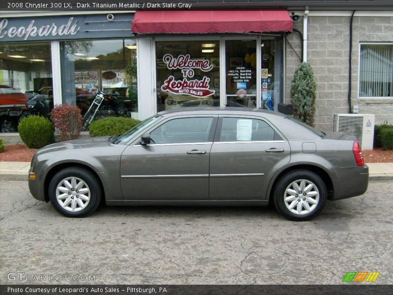 Dark Titanium Metallic / Dark Slate Gray 2008 Chrysler 300 LX