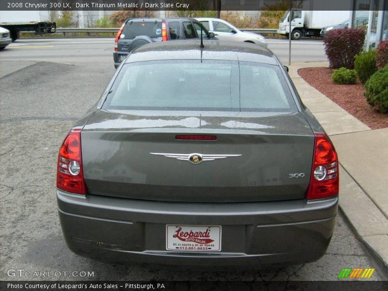 Dark Titanium Metallic / Dark Slate Gray 2008 Chrysler 300 LX
