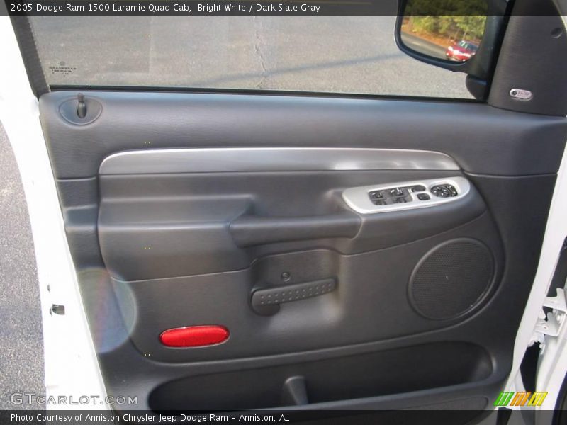 Bright White / Dark Slate Gray 2005 Dodge Ram 1500 Laramie Quad Cab