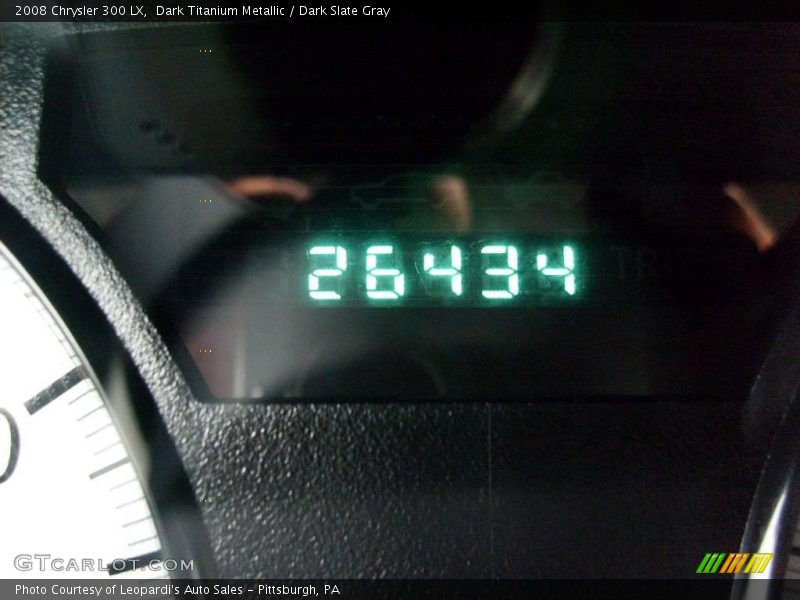 Dark Titanium Metallic / Dark Slate Gray 2008 Chrysler 300 LX