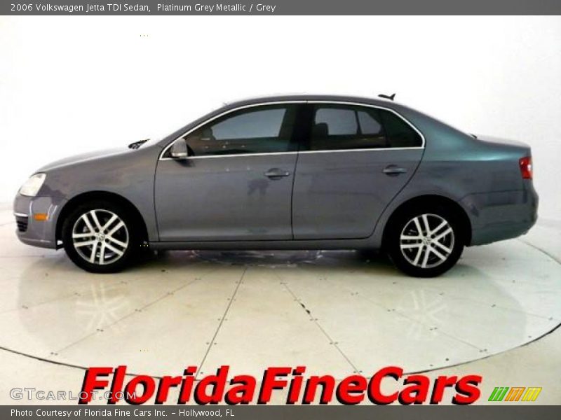 Platinum Grey Metallic / Grey 2006 Volkswagen Jetta TDI Sedan