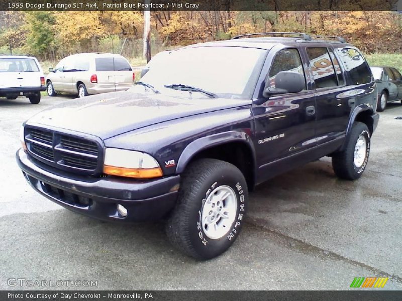 Patriot Blue Pearlcoat / Mist Gray 1999 Dodge Durango SLT 4x4