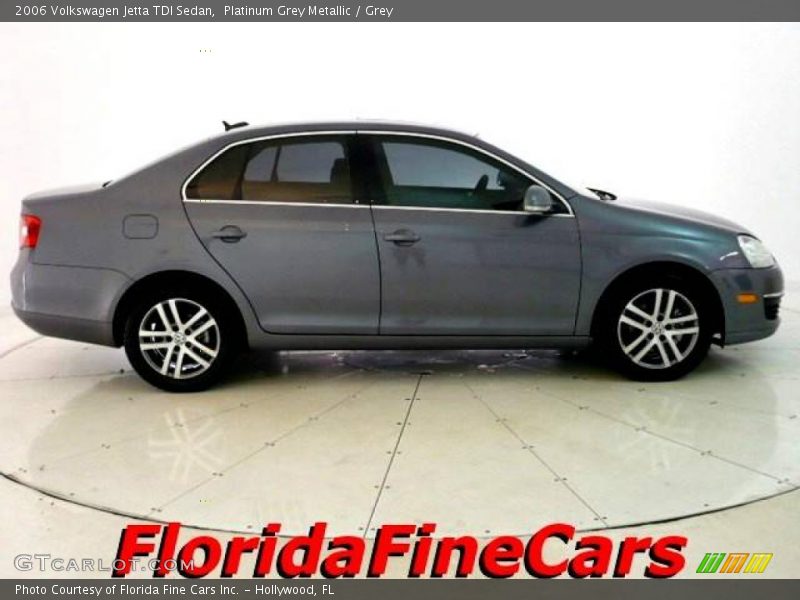 Platinum Grey Metallic / Grey 2006 Volkswagen Jetta TDI Sedan