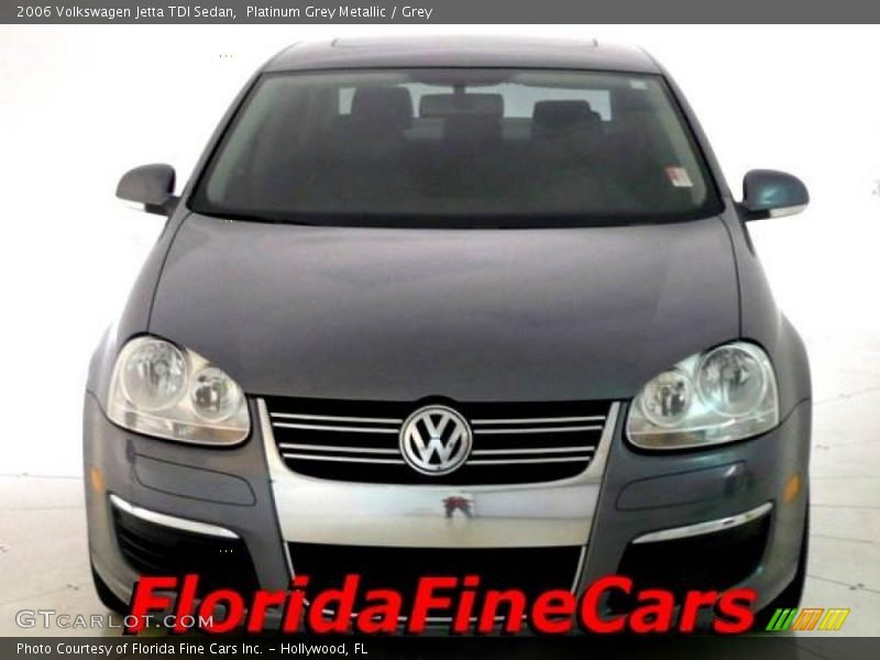 Platinum Grey Metallic / Grey 2006 Volkswagen Jetta TDI Sedan