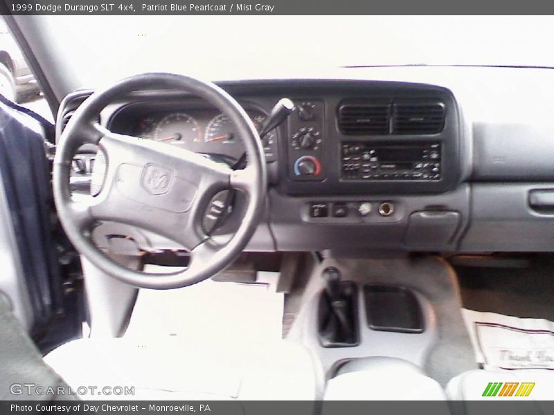Patriot Blue Pearlcoat / Mist Gray 1999 Dodge Durango SLT 4x4
