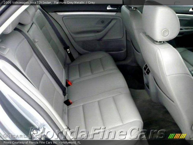Platinum Grey Metallic / Grey 2006 Volkswagen Jetta TDI Sedan