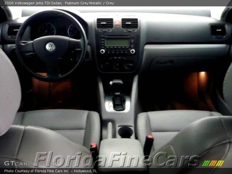 Platinum Grey Metallic / Grey 2006 Volkswagen Jetta TDI Sedan
