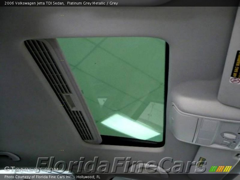 Platinum Grey Metallic / Grey 2006 Volkswagen Jetta TDI Sedan