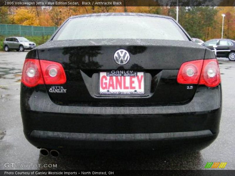 Black / Anthracite Black 2006 Volkswagen Jetta Value Edition Sedan