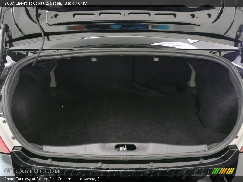 Black / Gray 2007 Chevrolet Cobalt LS Sedan