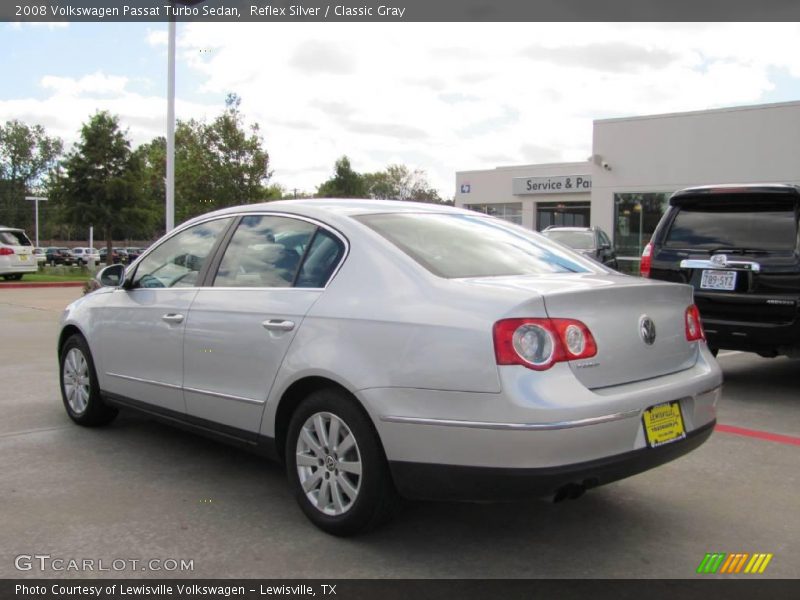 Reflex Silver / Classic Gray 2008 Volkswagen Passat Turbo Sedan