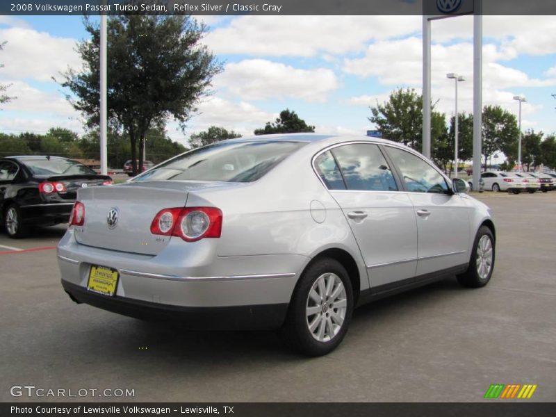 Reflex Silver / Classic Gray 2008 Volkswagen Passat Turbo Sedan