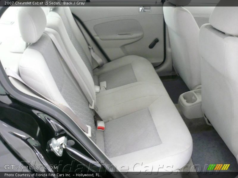 Black / Gray 2007 Chevrolet Cobalt LS Sedan