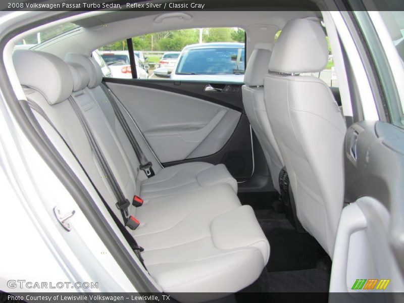 Reflex Silver / Classic Gray 2008 Volkswagen Passat Turbo Sedan