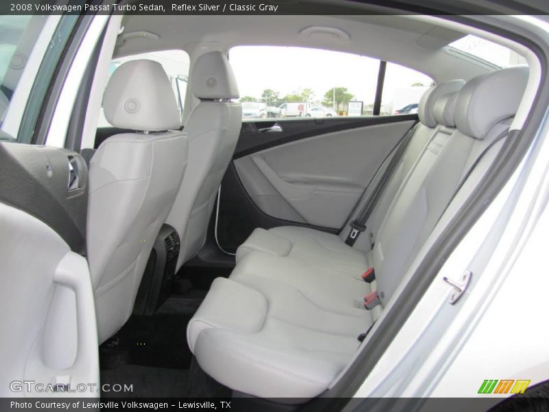 Reflex Silver / Classic Gray 2008 Volkswagen Passat Turbo Sedan