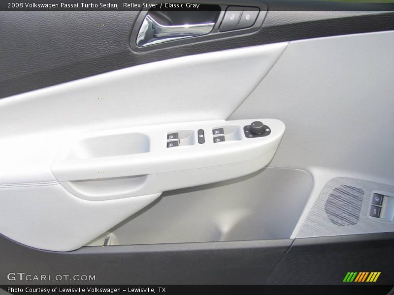 Reflex Silver / Classic Gray 2008 Volkswagen Passat Turbo Sedan