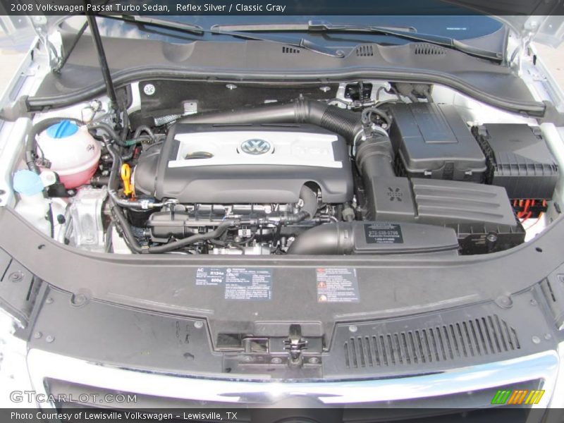 Reflex Silver / Classic Gray 2008 Volkswagen Passat Turbo Sedan