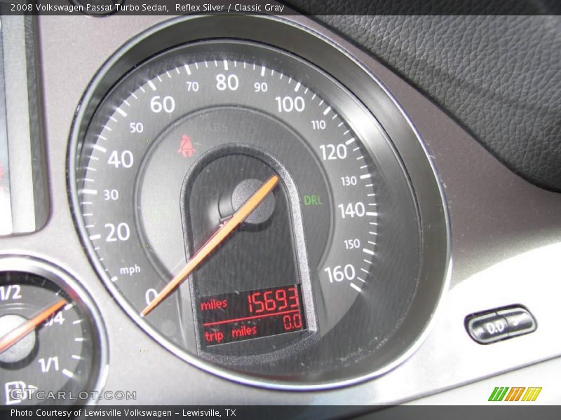 Reflex Silver / Classic Gray 2008 Volkswagen Passat Turbo Sedan