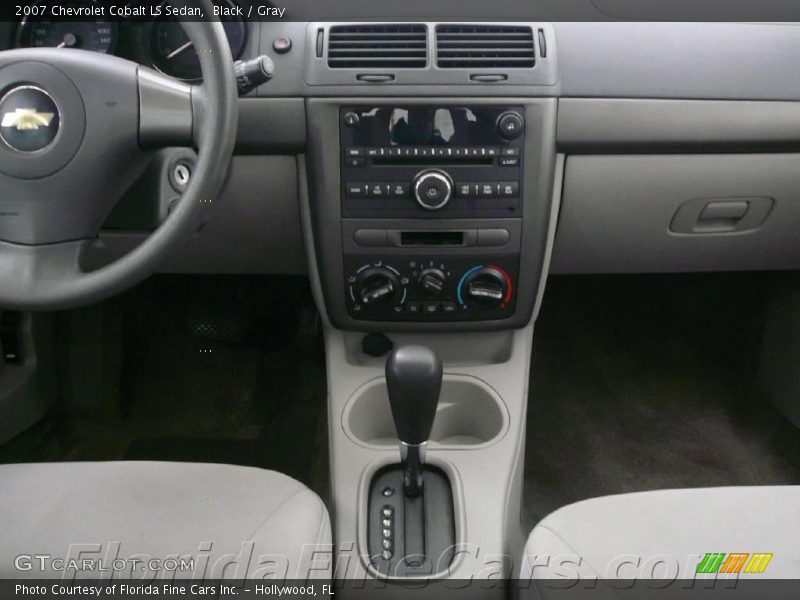 Black / Gray 2007 Chevrolet Cobalt LS Sedan