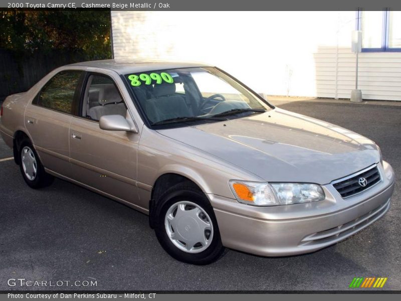 Cashmere Beige Metallic / Oak 2000 Toyota Camry CE