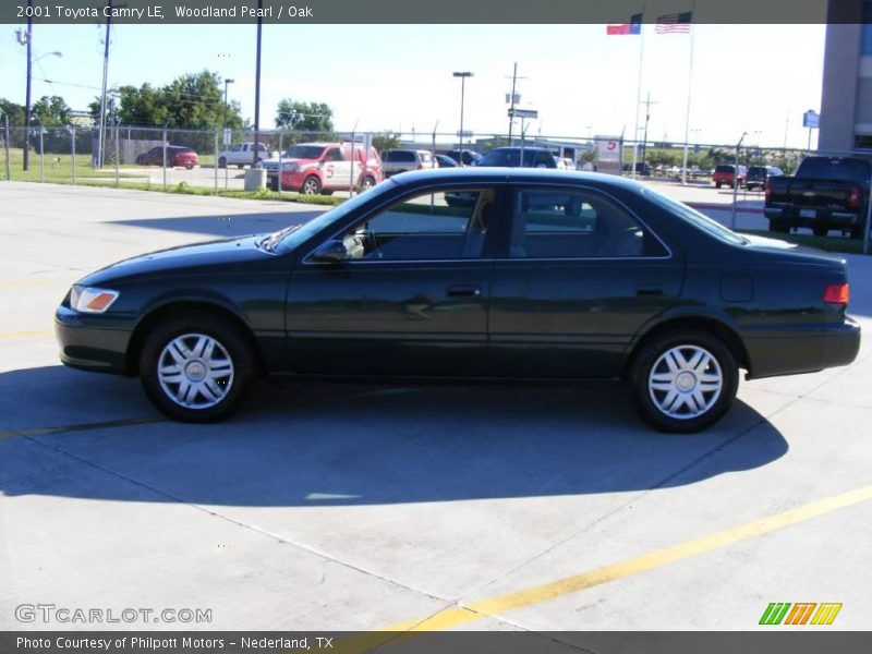 Woodland Pearl / Oak 2001 Toyota Camry LE