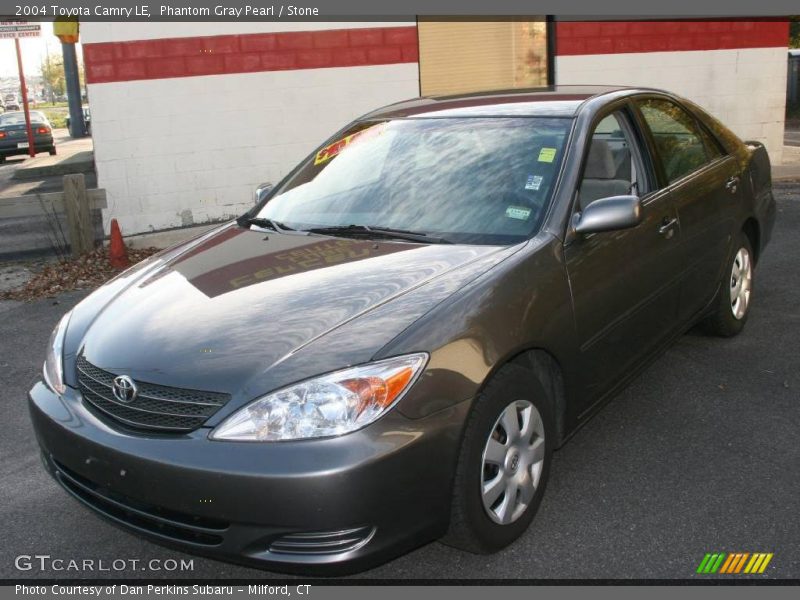 Phantom Gray Pearl / Stone 2004 Toyota Camry LE