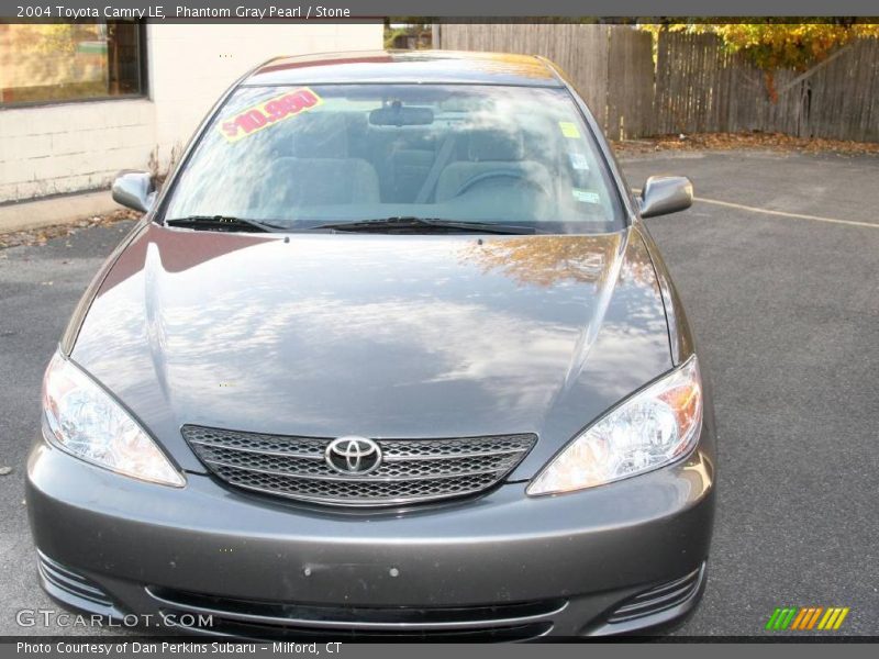 Phantom Gray Pearl / Stone 2004 Toyota Camry LE