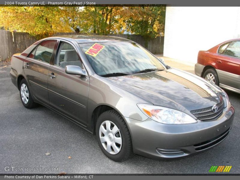 Phantom Gray Pearl / Stone 2004 Toyota Camry LE