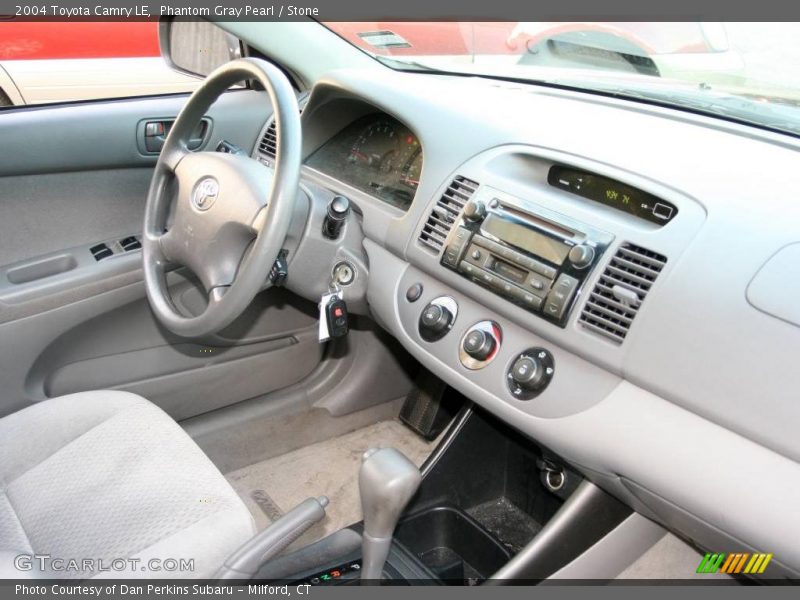Phantom Gray Pearl / Stone 2004 Toyota Camry LE