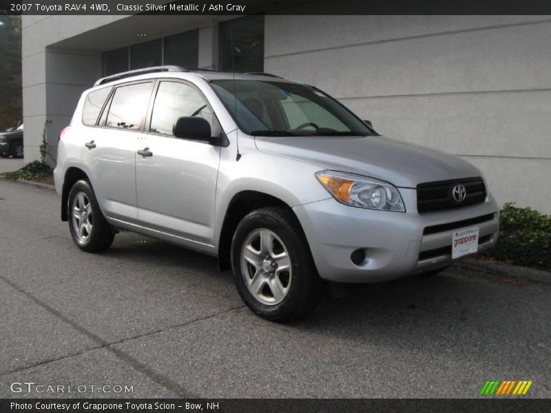 Classic Silver Metallic / Ash Gray 2007 Toyota RAV4 4WD