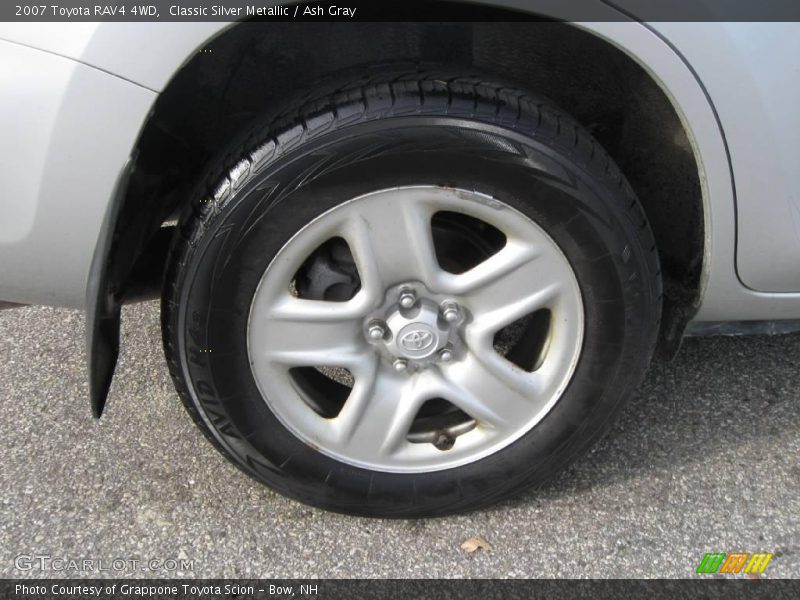Classic Silver Metallic / Ash Gray 2007 Toyota RAV4 4WD