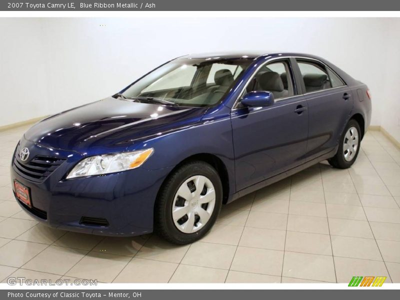Blue Ribbon Metallic / Ash 2007 Toyota Camry LE