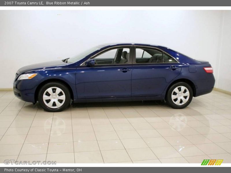 Blue Ribbon Metallic / Ash 2007 Toyota Camry LE