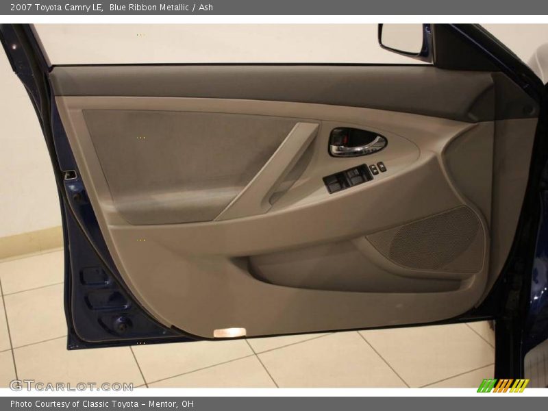 Blue Ribbon Metallic / Ash 2007 Toyota Camry LE