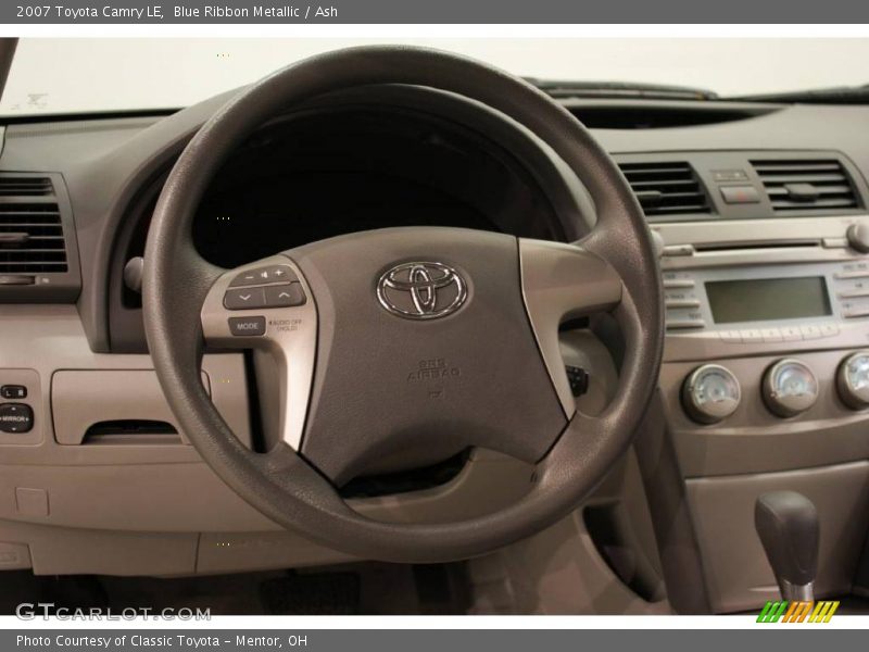 Blue Ribbon Metallic / Ash 2007 Toyota Camry LE