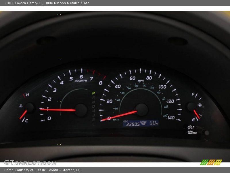 Blue Ribbon Metallic / Ash 2007 Toyota Camry LE
