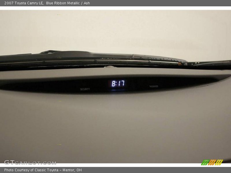 Blue Ribbon Metallic / Ash 2007 Toyota Camry LE