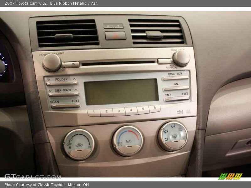 Blue Ribbon Metallic / Ash 2007 Toyota Camry LE