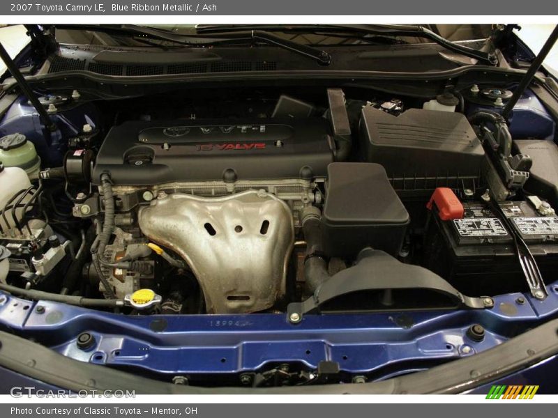 Blue Ribbon Metallic / Ash 2007 Toyota Camry LE