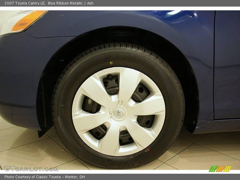 Blue Ribbon Metallic / Ash 2007 Toyota Camry LE