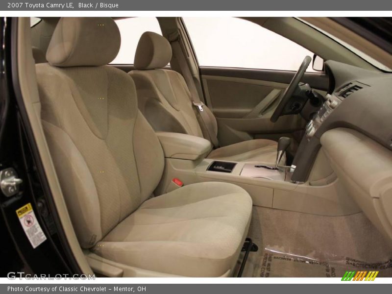 Black / Bisque 2007 Toyota Camry LE