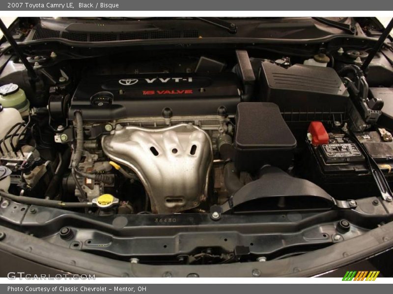 Black / Bisque 2007 Toyota Camry LE