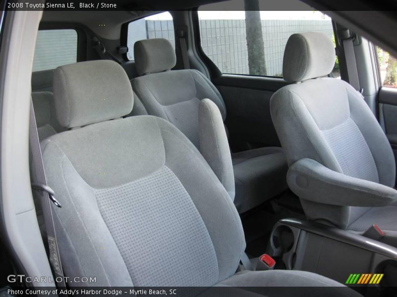 Black / Stone 2008 Toyota Sienna LE