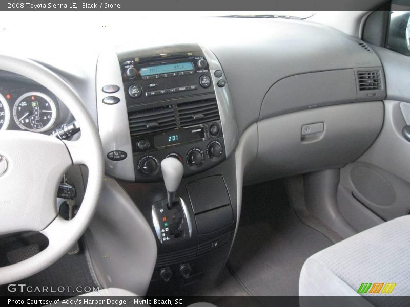 Black / Stone 2008 Toyota Sienna LE