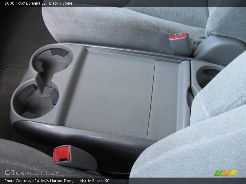Black / Stone 2008 Toyota Sienna LE